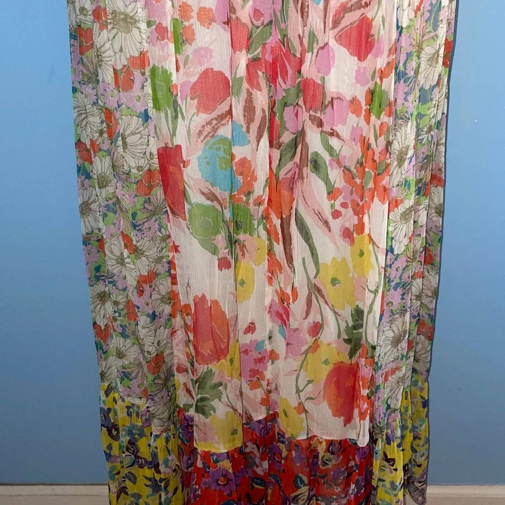 Anthropologie Floral Maxi Dress - Multicolor - Picture 4 of 5